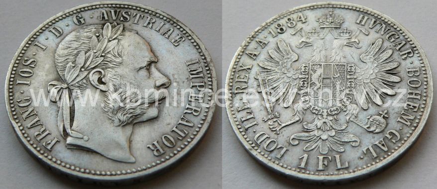 č.012 - 1 zlatník 1884